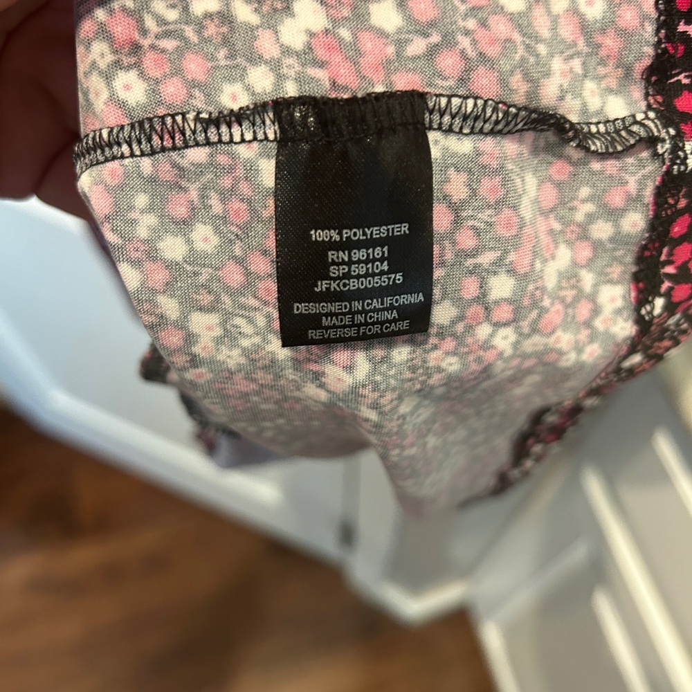 Bebop Floral Print Dress Large - Picture 5 of 10